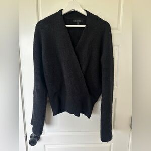 Guess Black V-Neck Sweater